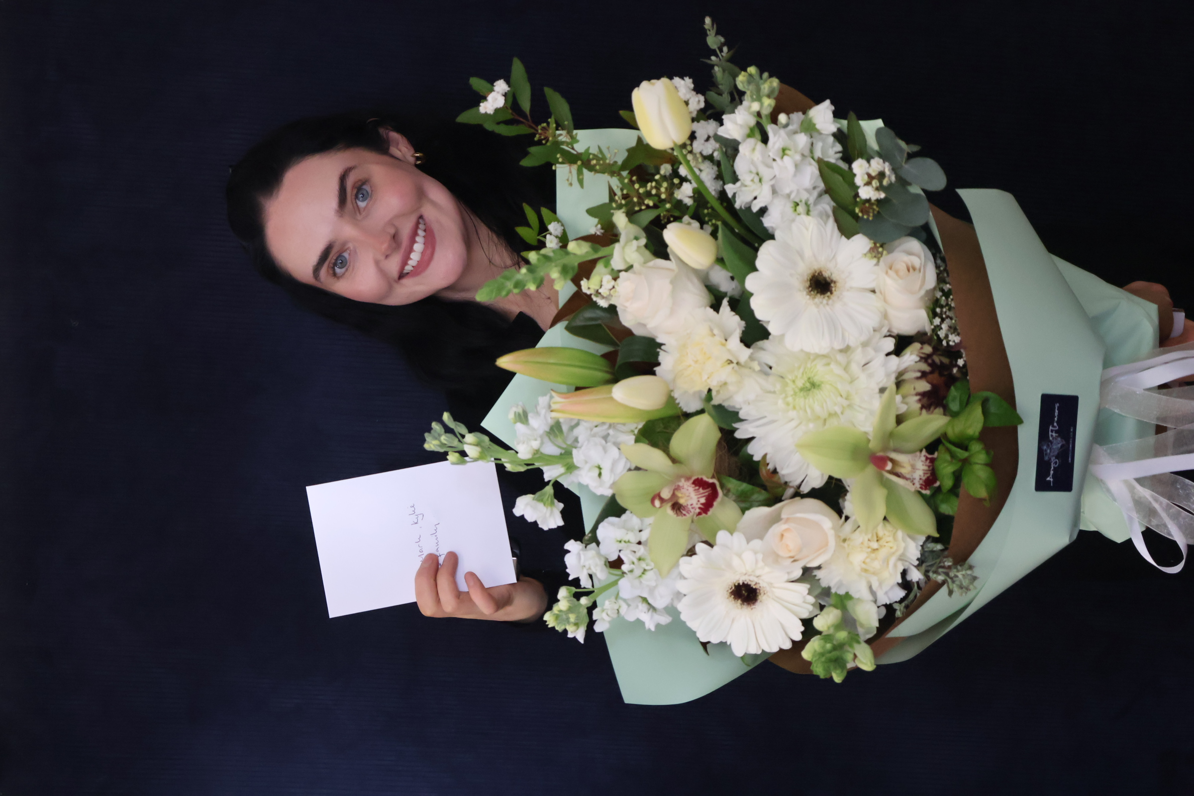 Real Bouquet | Classically Yours order made by Amy's Flowers