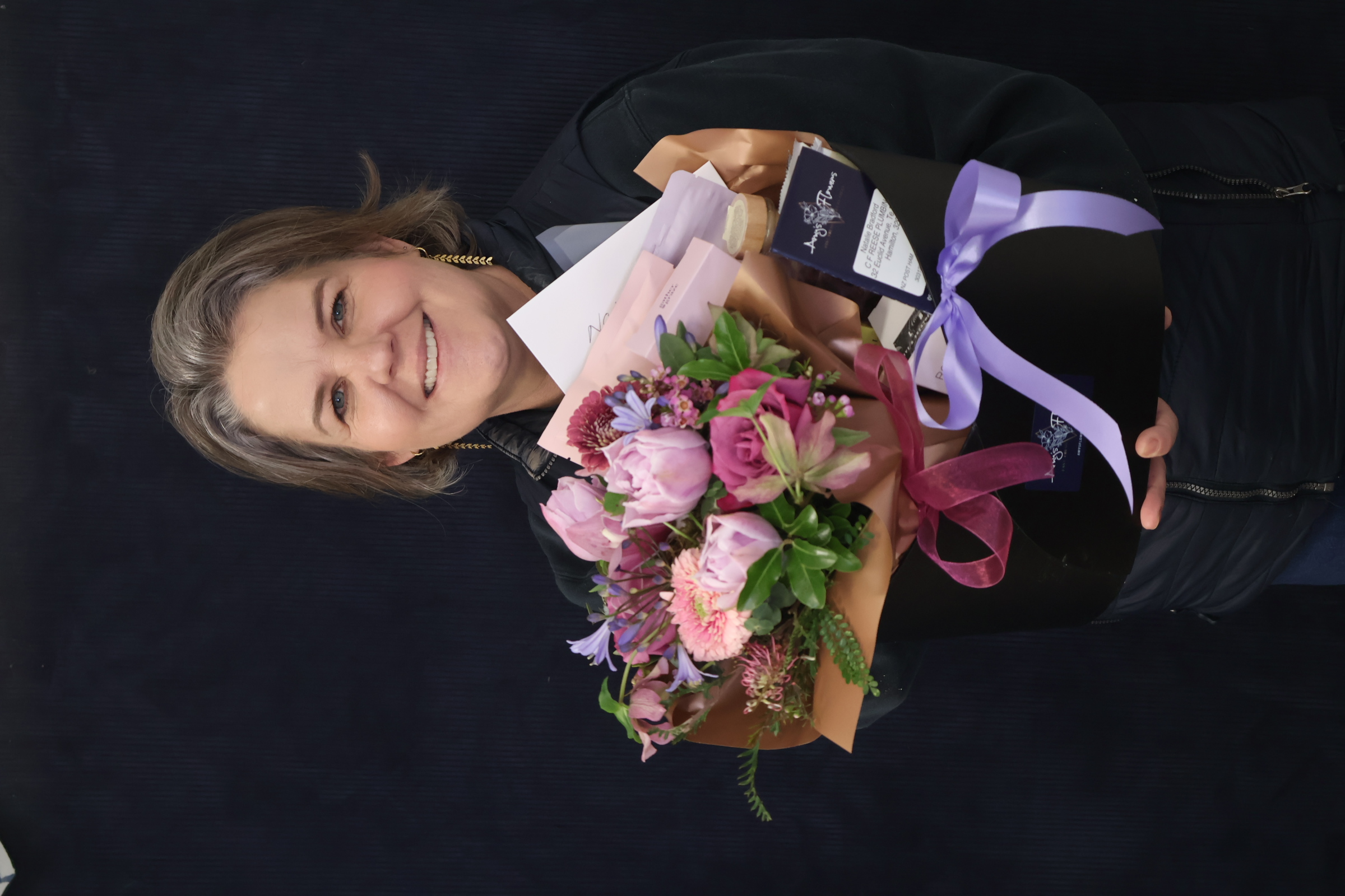 Real Gift Hamper | Pinky Promise order made by Amy's Flowers
