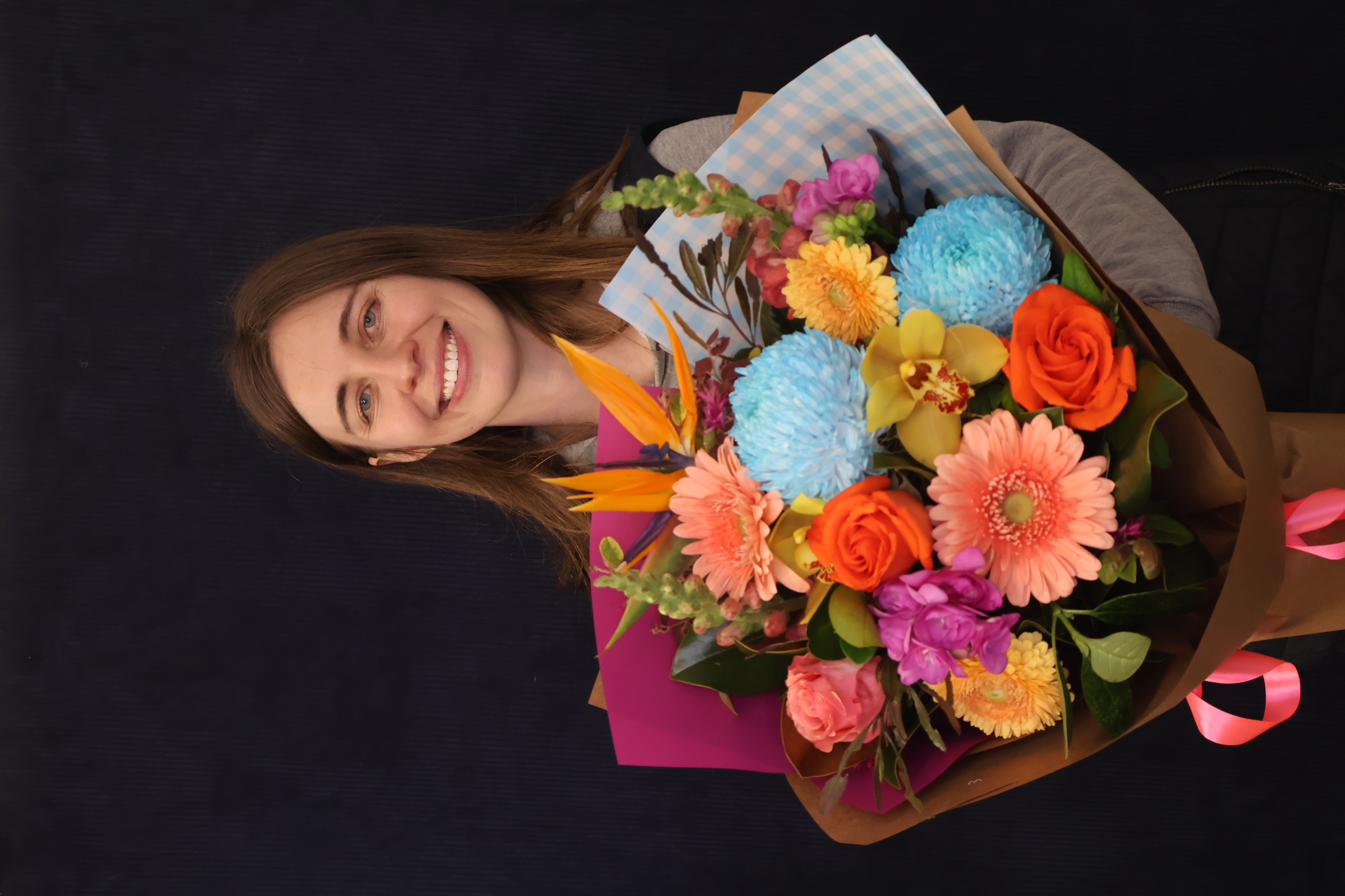 Real Bouquet | Happy Hour order made by Amy's Flowers