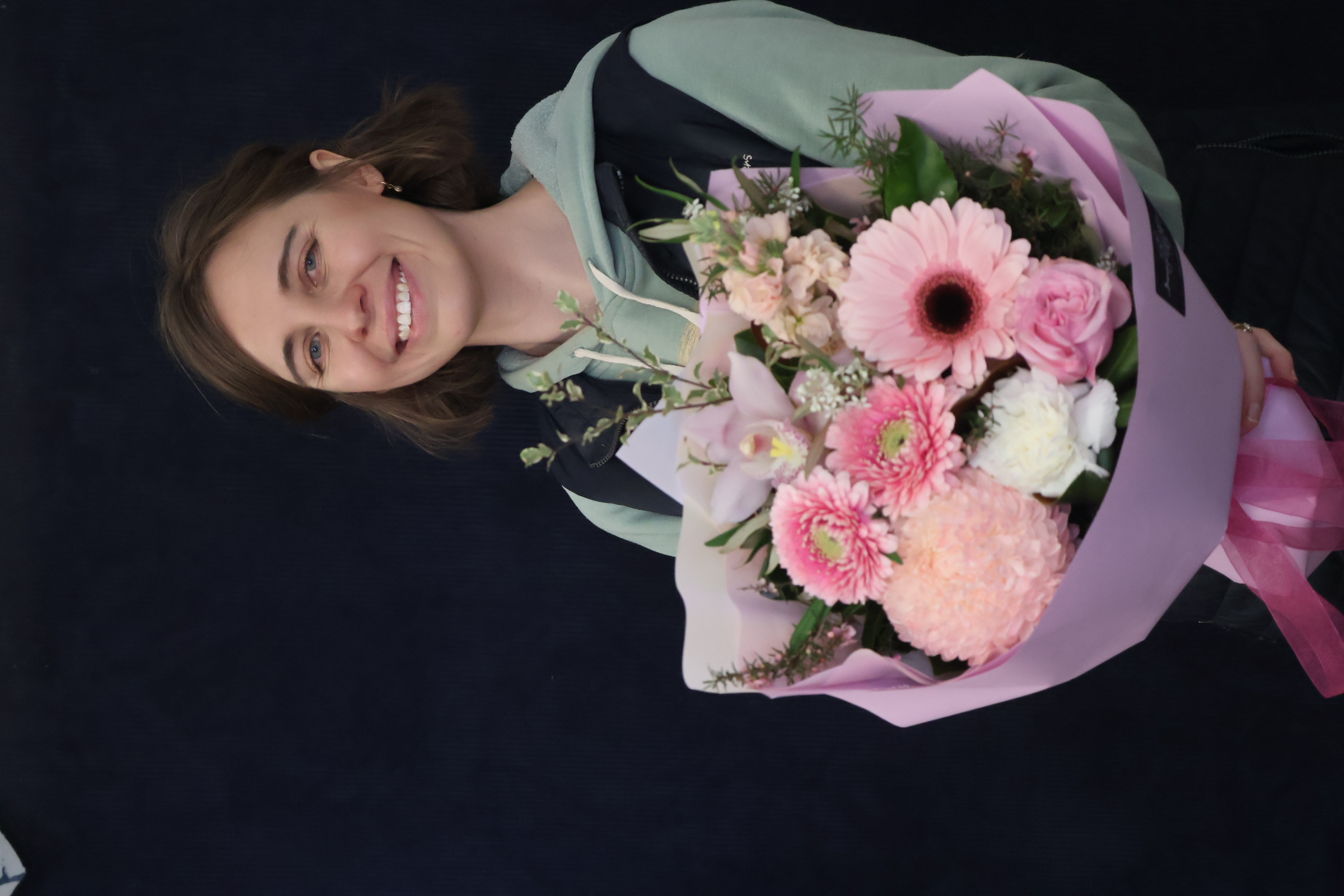 Real Bouquet | Blushcious order made by Amy's Flowers