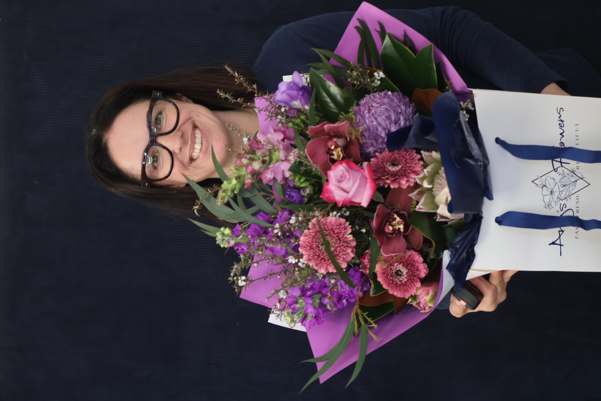 Real Bouquet | I Lilac You order made by Amy's Flowers
