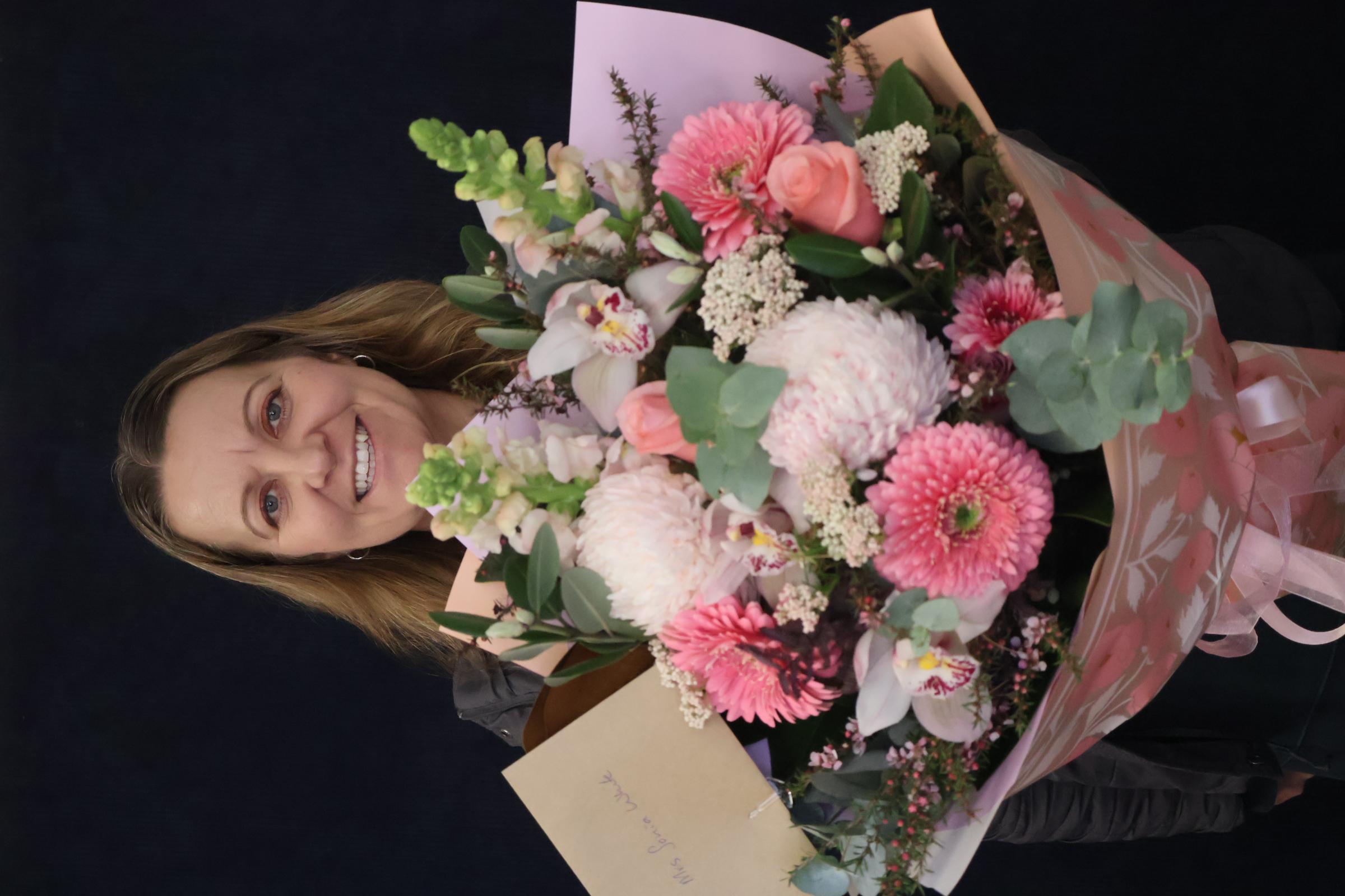 Real Bouquet | Blushcious order made by Amy's Flowers