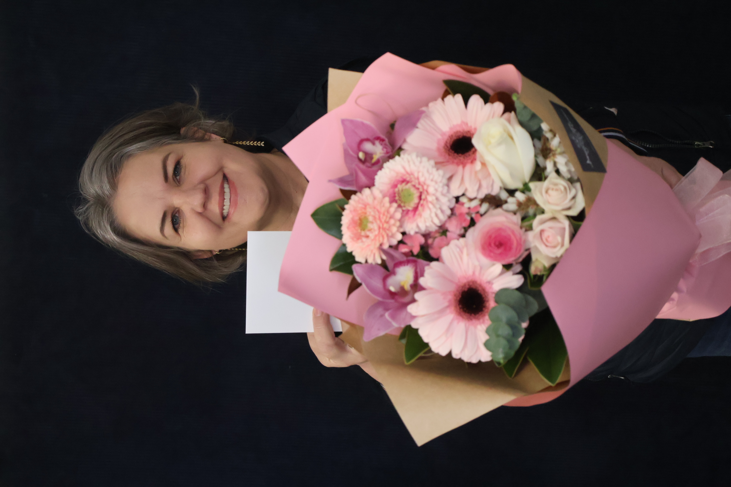 Real Bouquet | Blushcious order made by Amy's Flowers