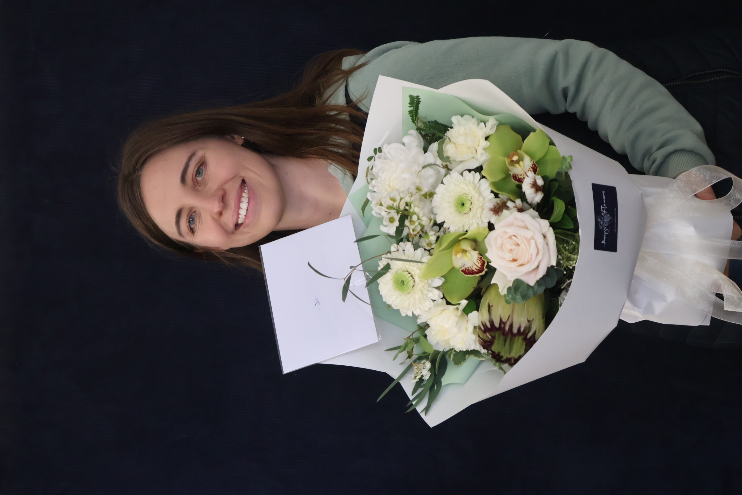 Real Bouquet | Classically Yours order made by Amy's Flowers