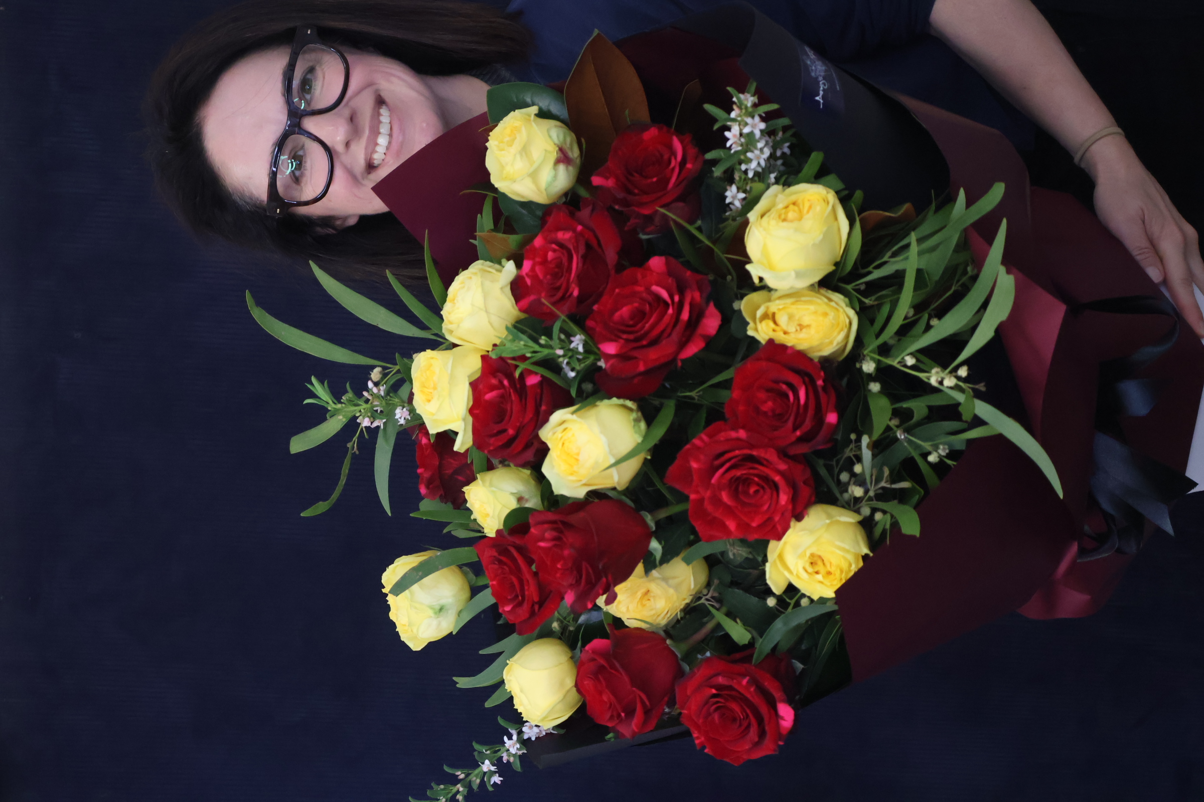 Real Bouquet | Red Rose order made by Amy's Flowers