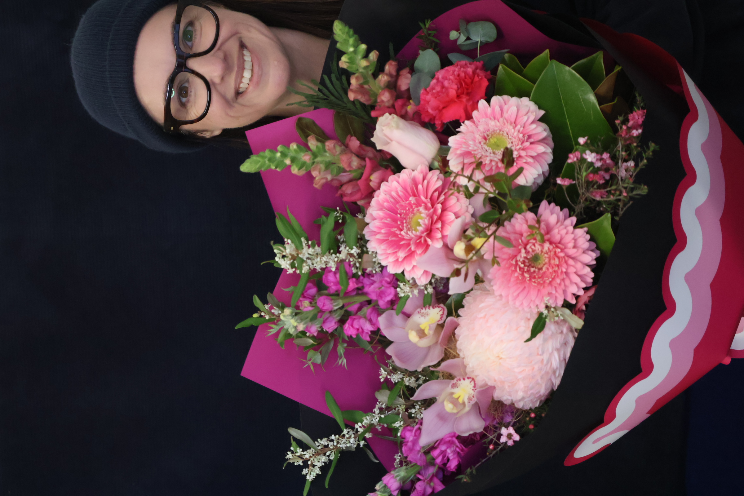 Real Bouquet | Blushcious order made by Amy's Flowers