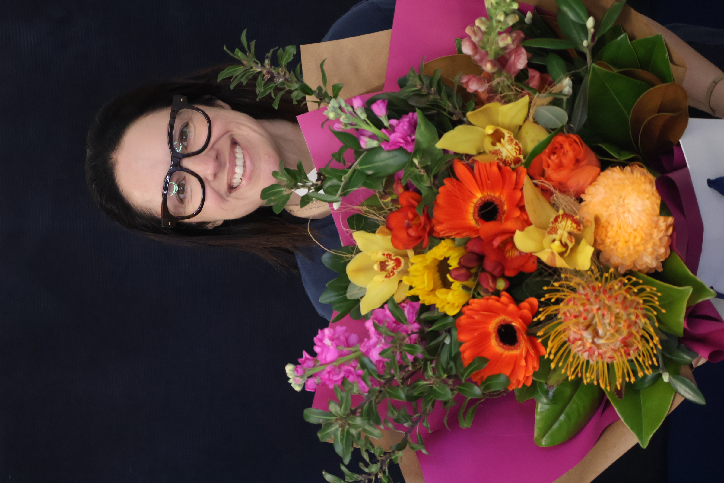 Real Bouquet | Happy Hour order made by Amy's Flowers