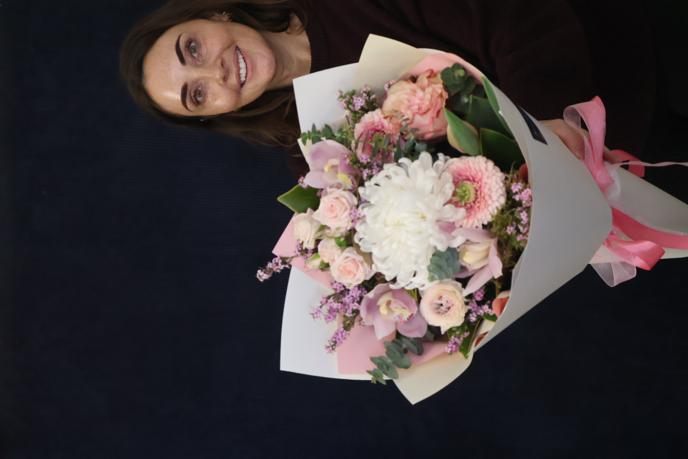 Real Bouquet | Blushcious order made by Amy's Flowers