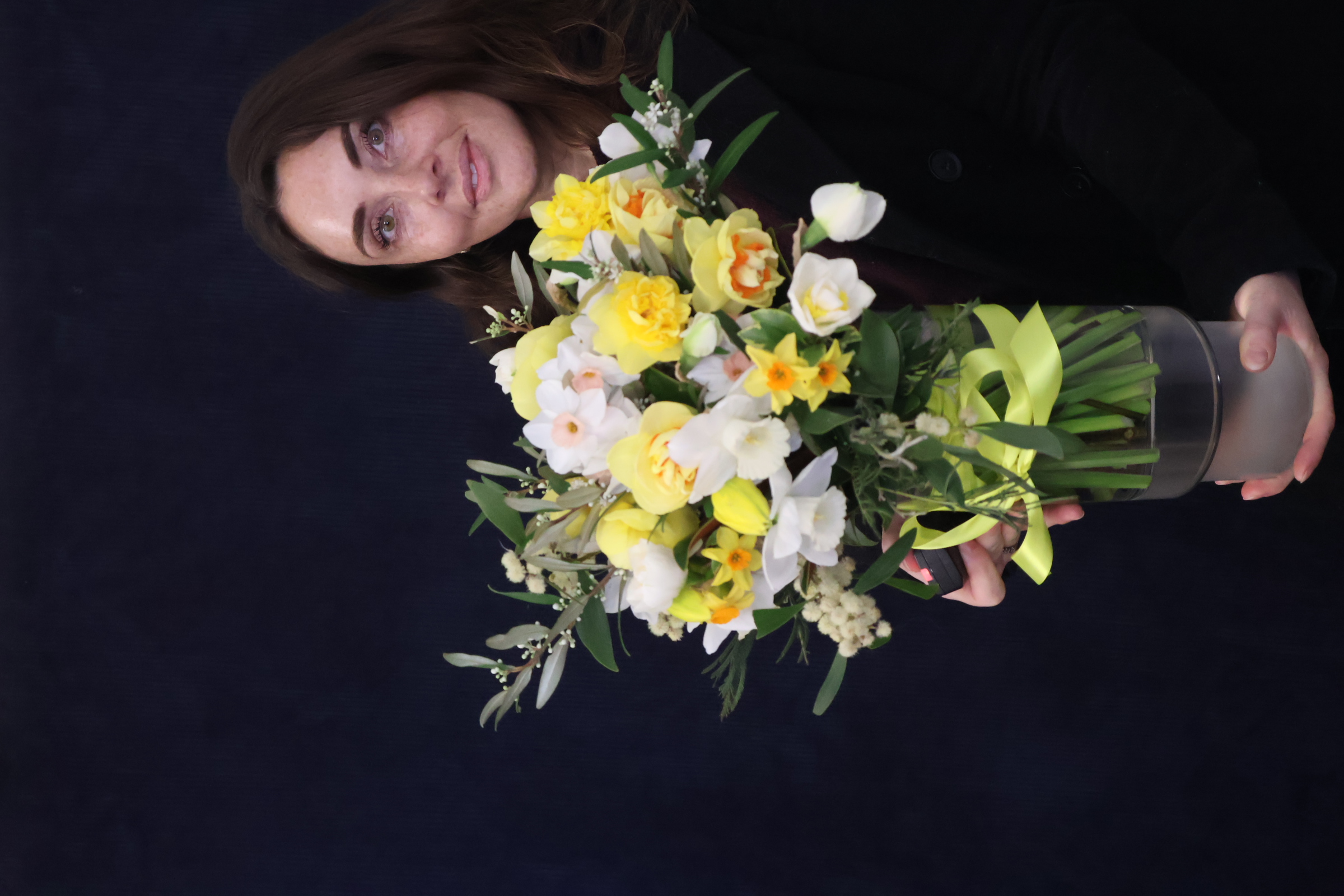 Real Bouquet | Darling Daffodil order made by Amy's Flowers