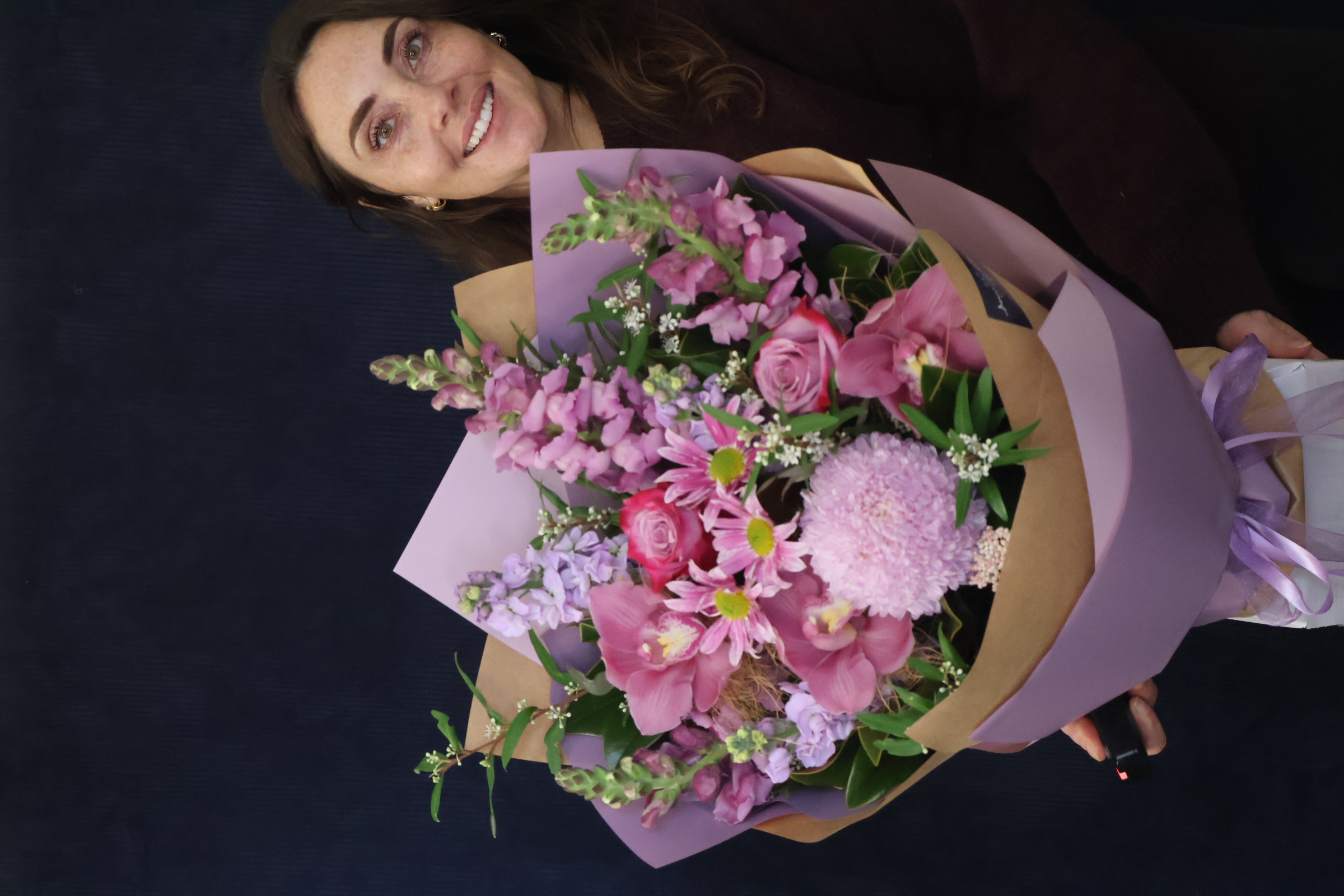 Real Bouquet | I Lilac You order made by Amy's Flowers