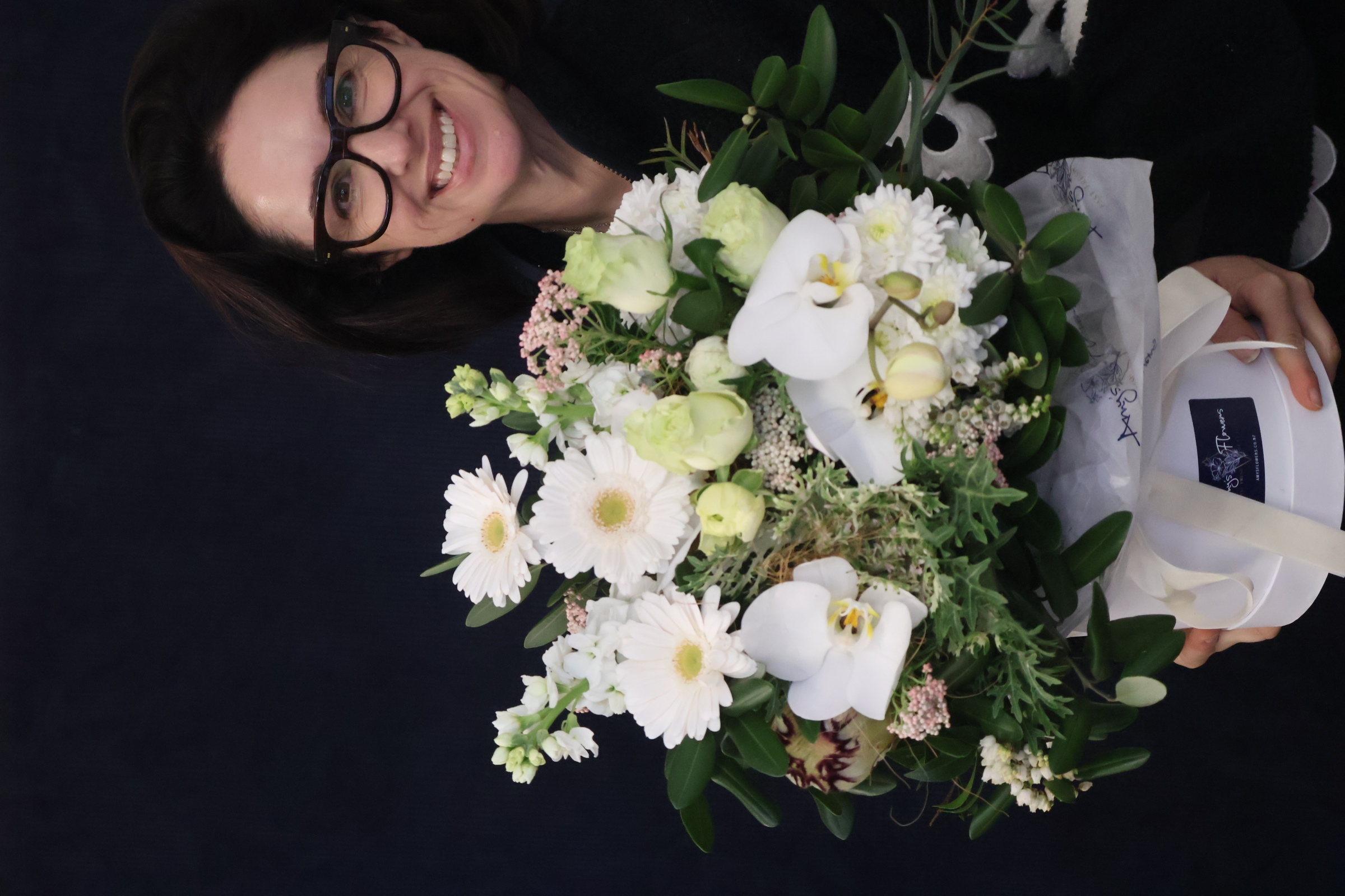 Real Hat Box | Thinking of You order made by Amy's Flowers