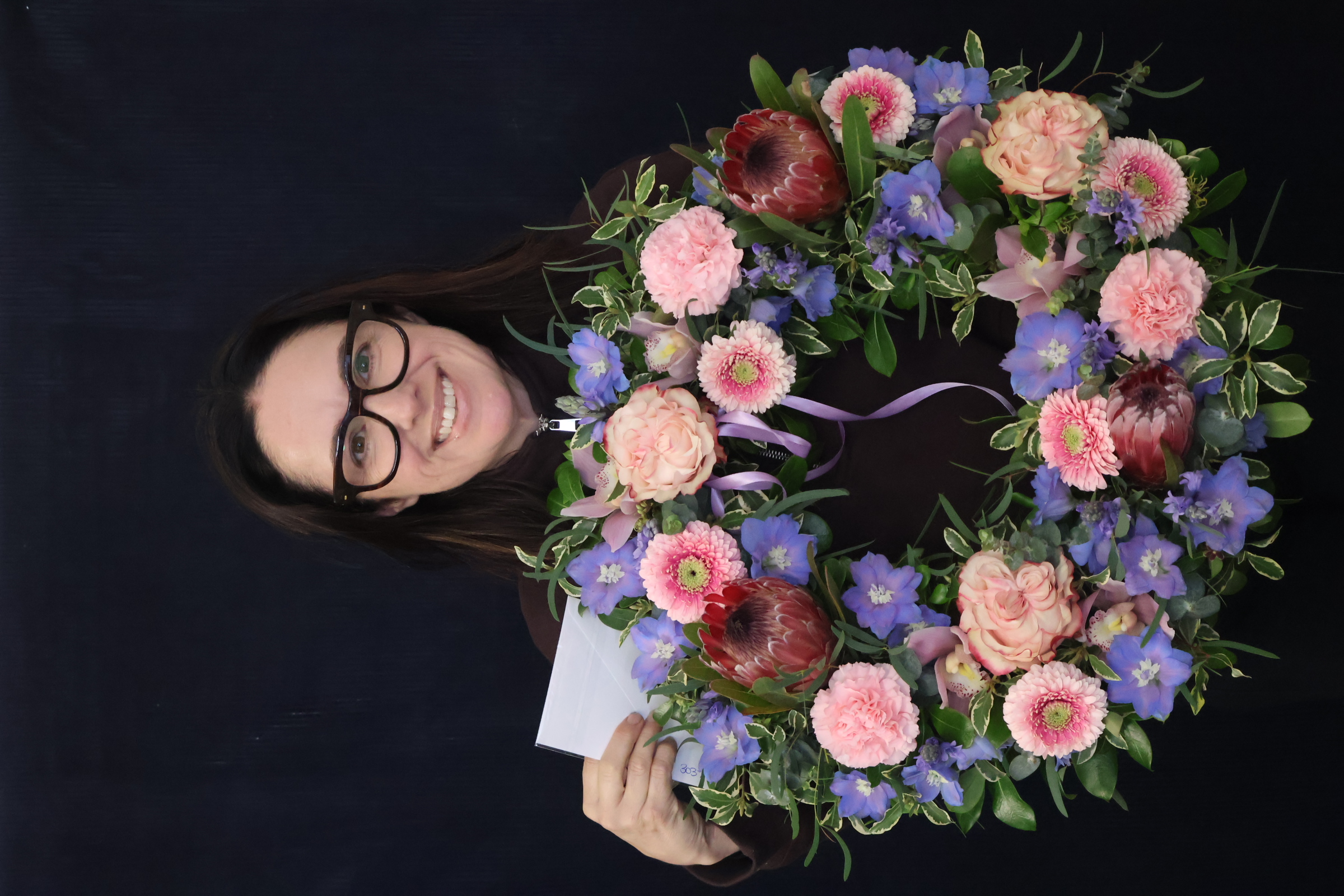 Recent Wreath | Pastel Parfait, Medium order