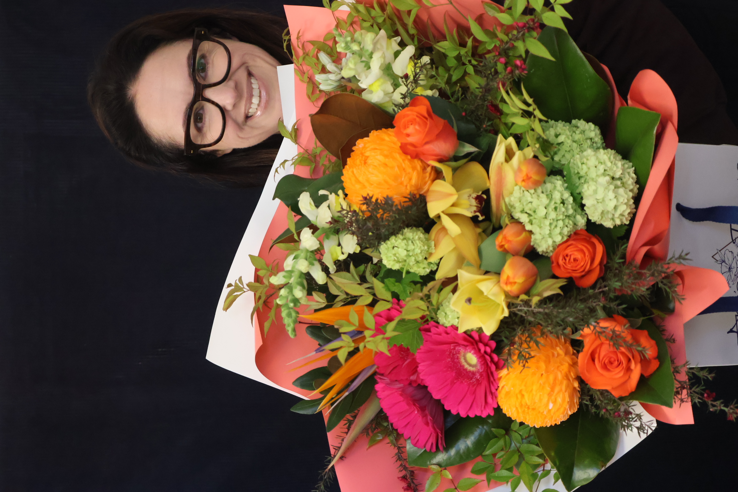 Real Bouquet | Happy Hour order made by Amy's Flowers