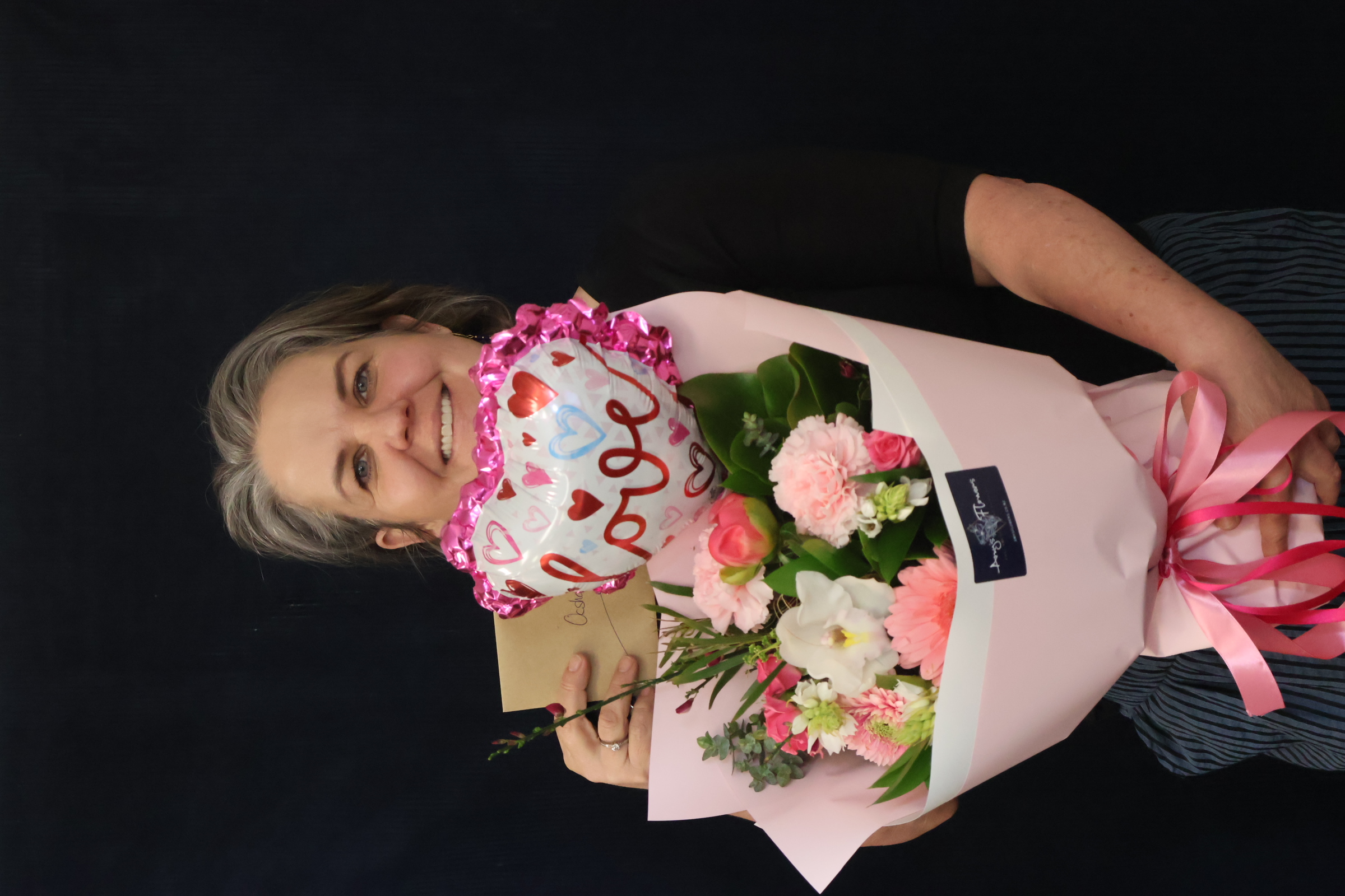 Real Bouquet | Blushcious order made by Amy's Flowers