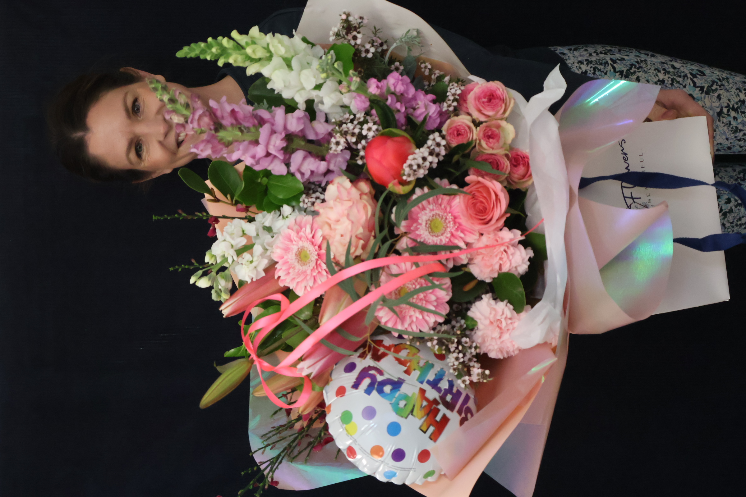 Real Bouquet | Blushcious order made by Amy's Flowers