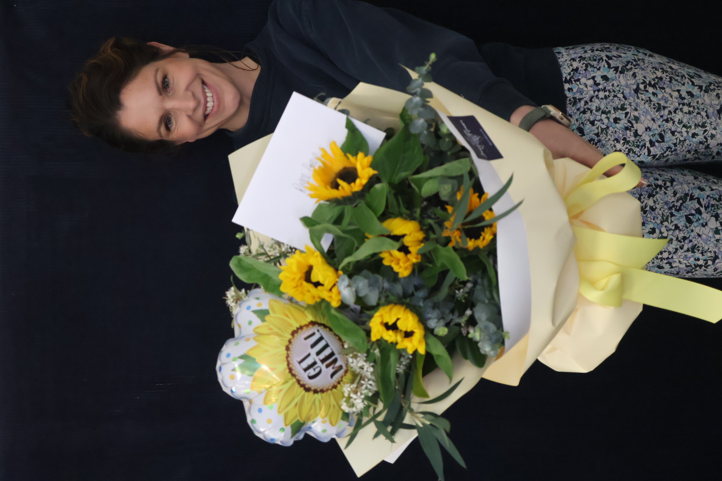 Real Bouquet | Sweet Sunflower order made by Amy's Flowers