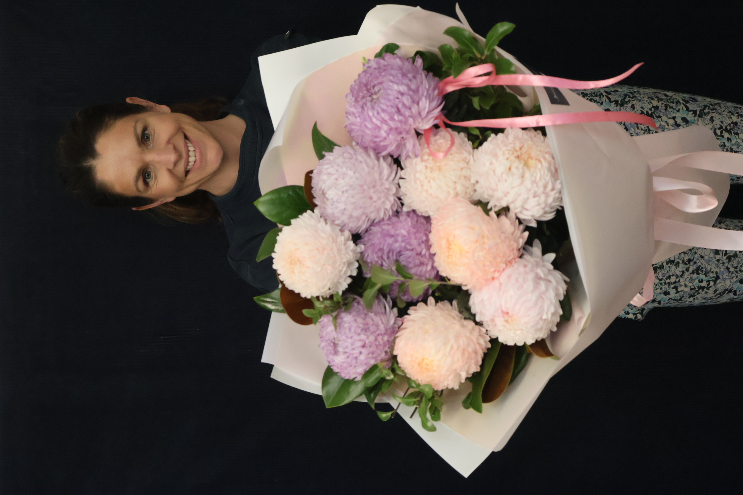 Real Bouquet | You da Pom order made by Amy's Flowers