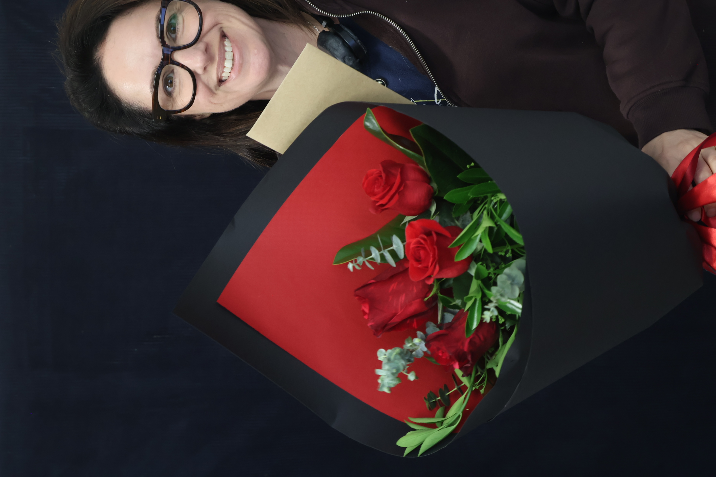 Real Bouquet | Red Rose order made by Amy's Flowers