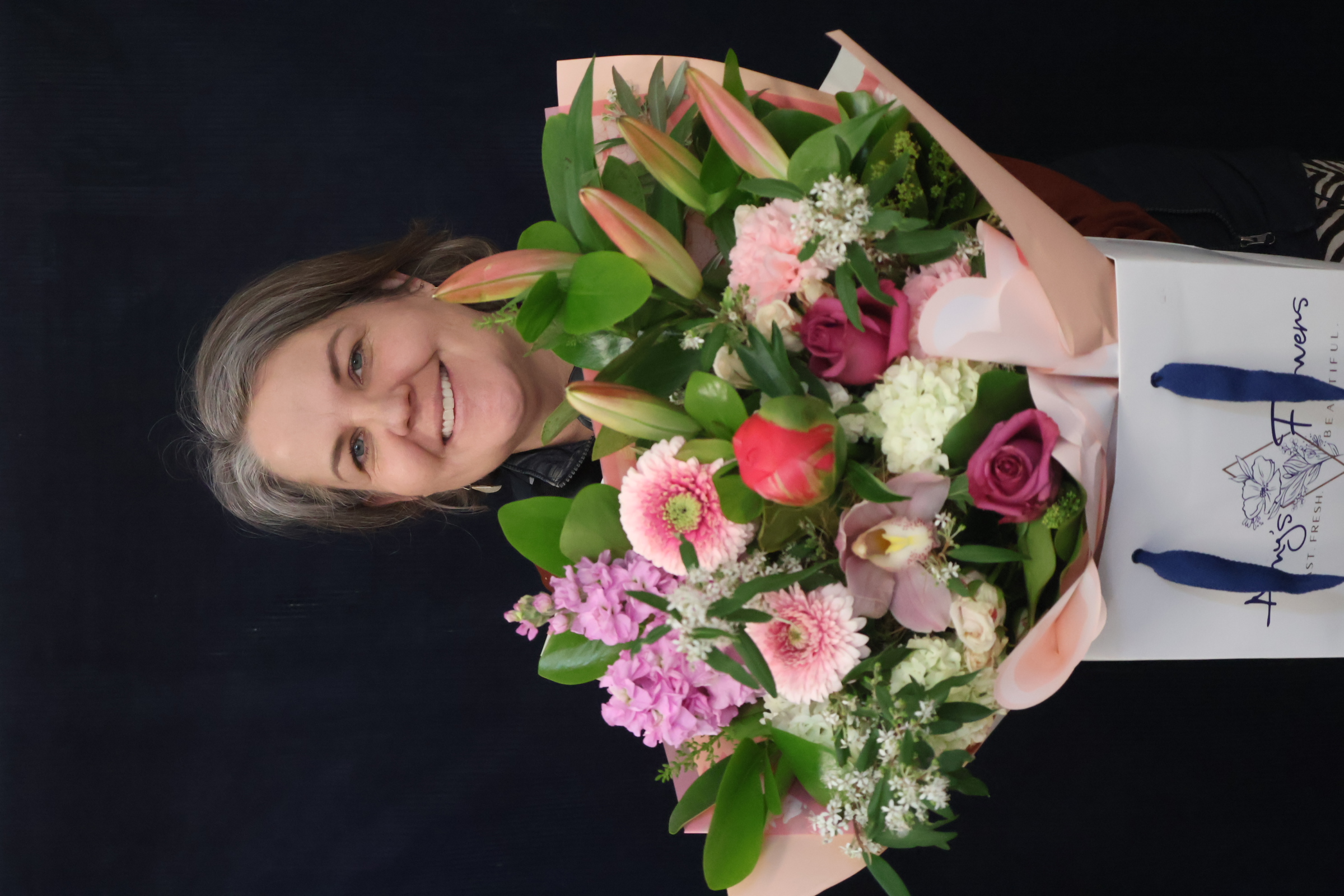 Real Bouquet | Blushcious order made by Amy's Flowers