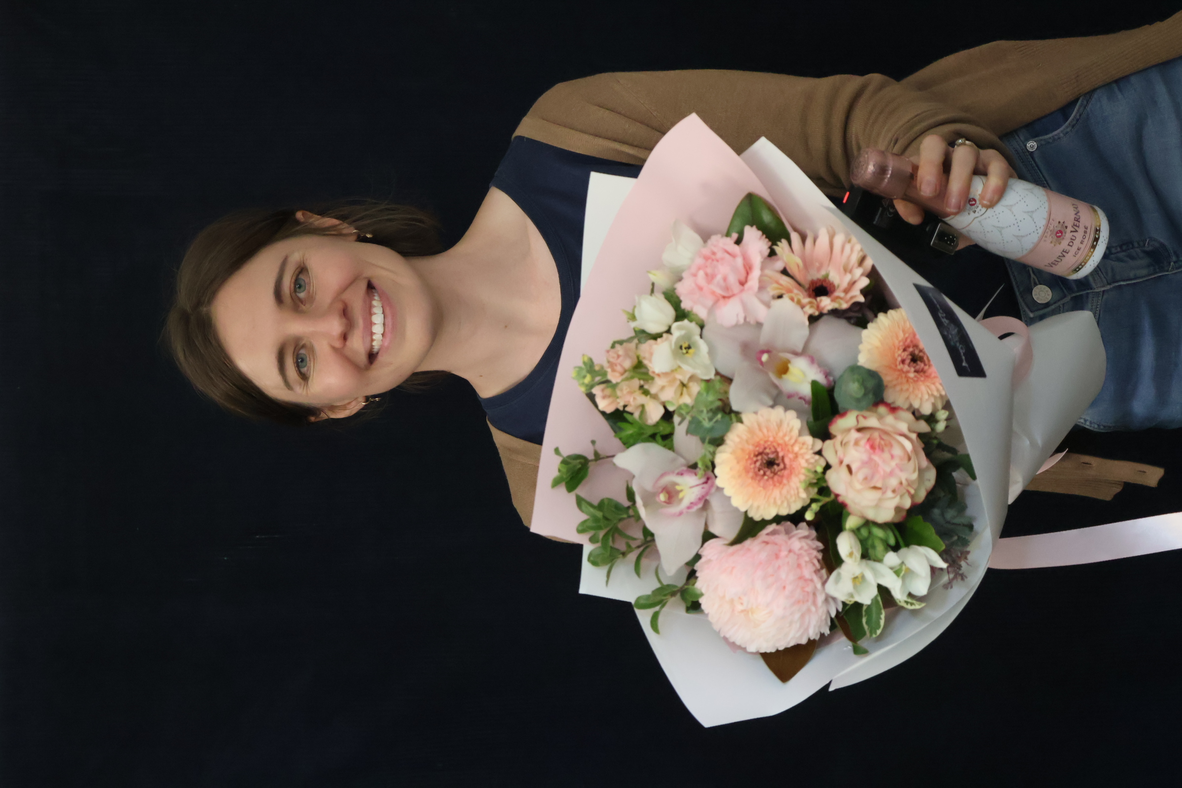 Real Bouquet | Blushcious order made by Amy's Flowers