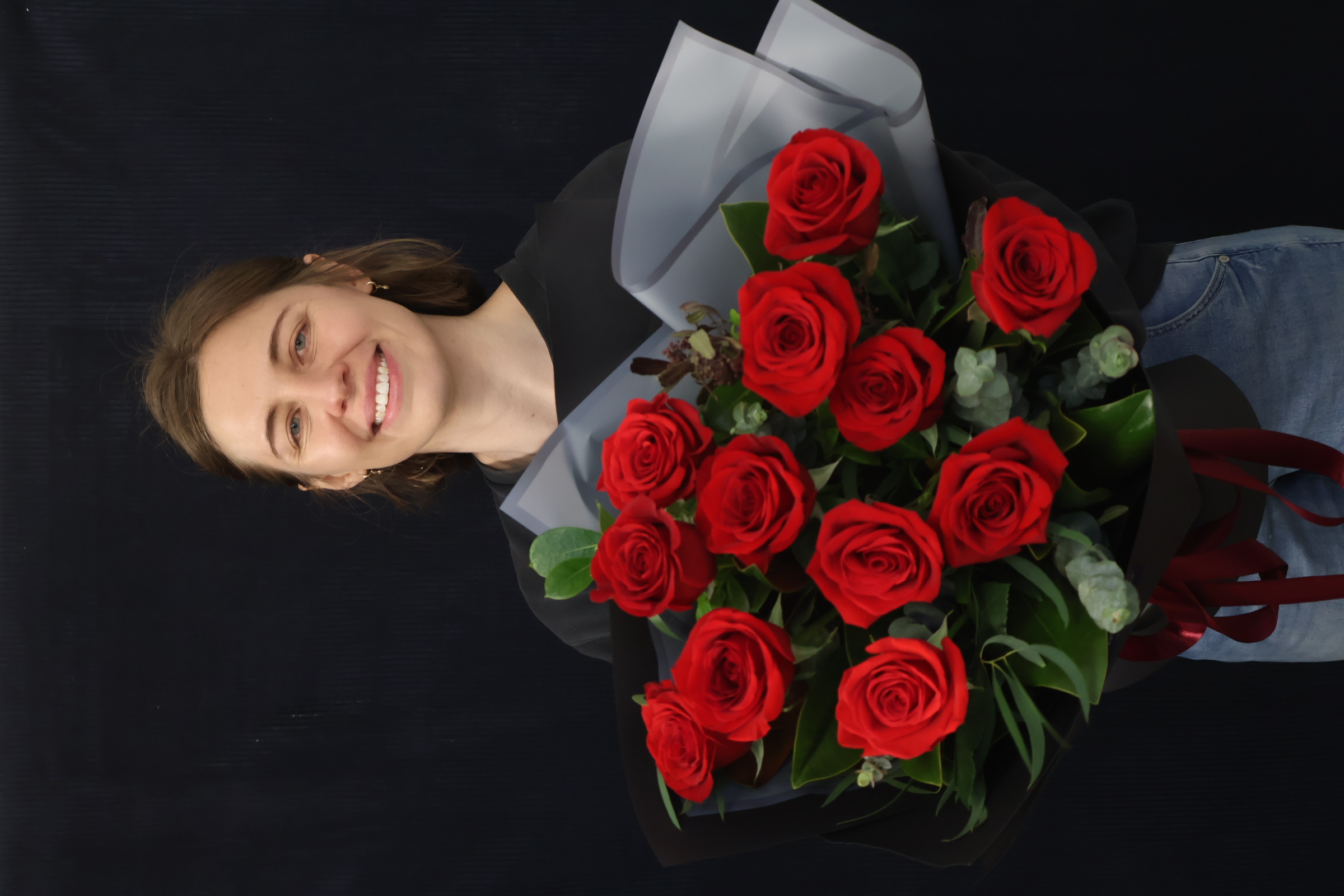 Real Bouquet | Red Rose order made by Amy's Flowers
