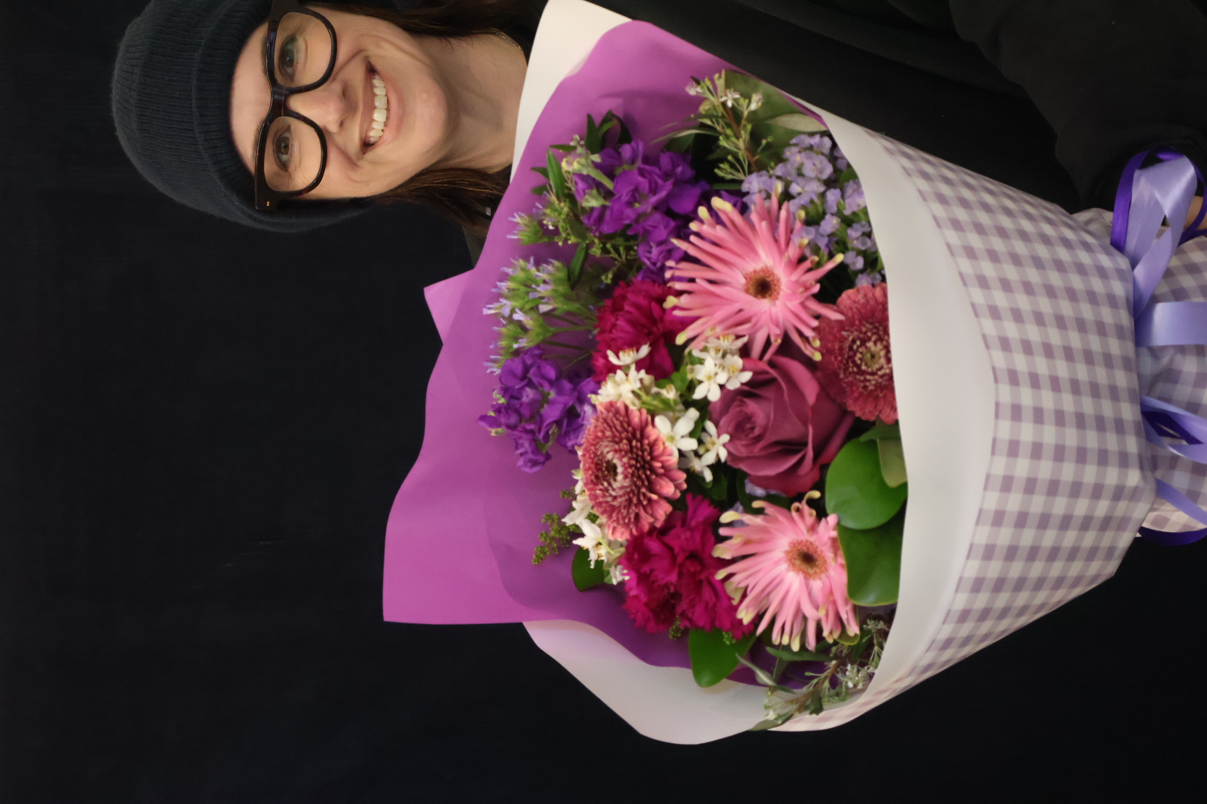 Real Bouquet | I Lilac You order made by Amy's Flowers