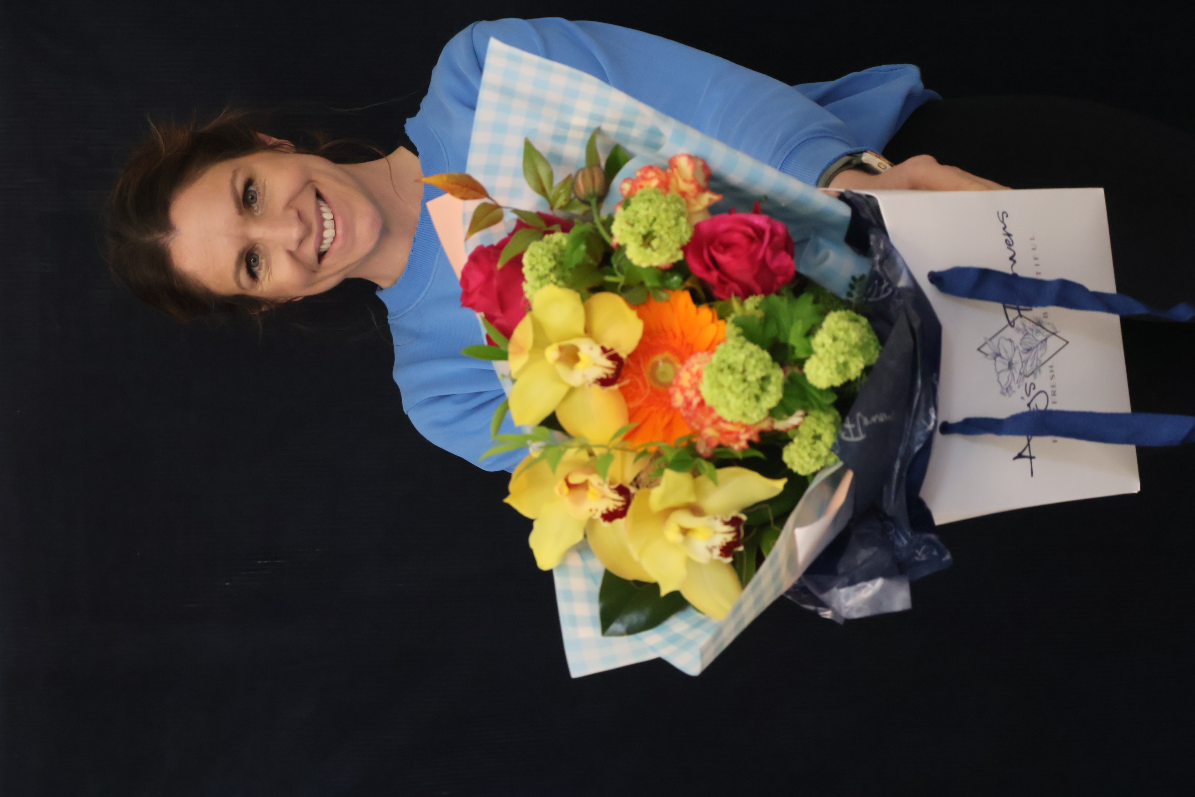 Real Bouquet | Happy Hour order made by Amy's Flowers