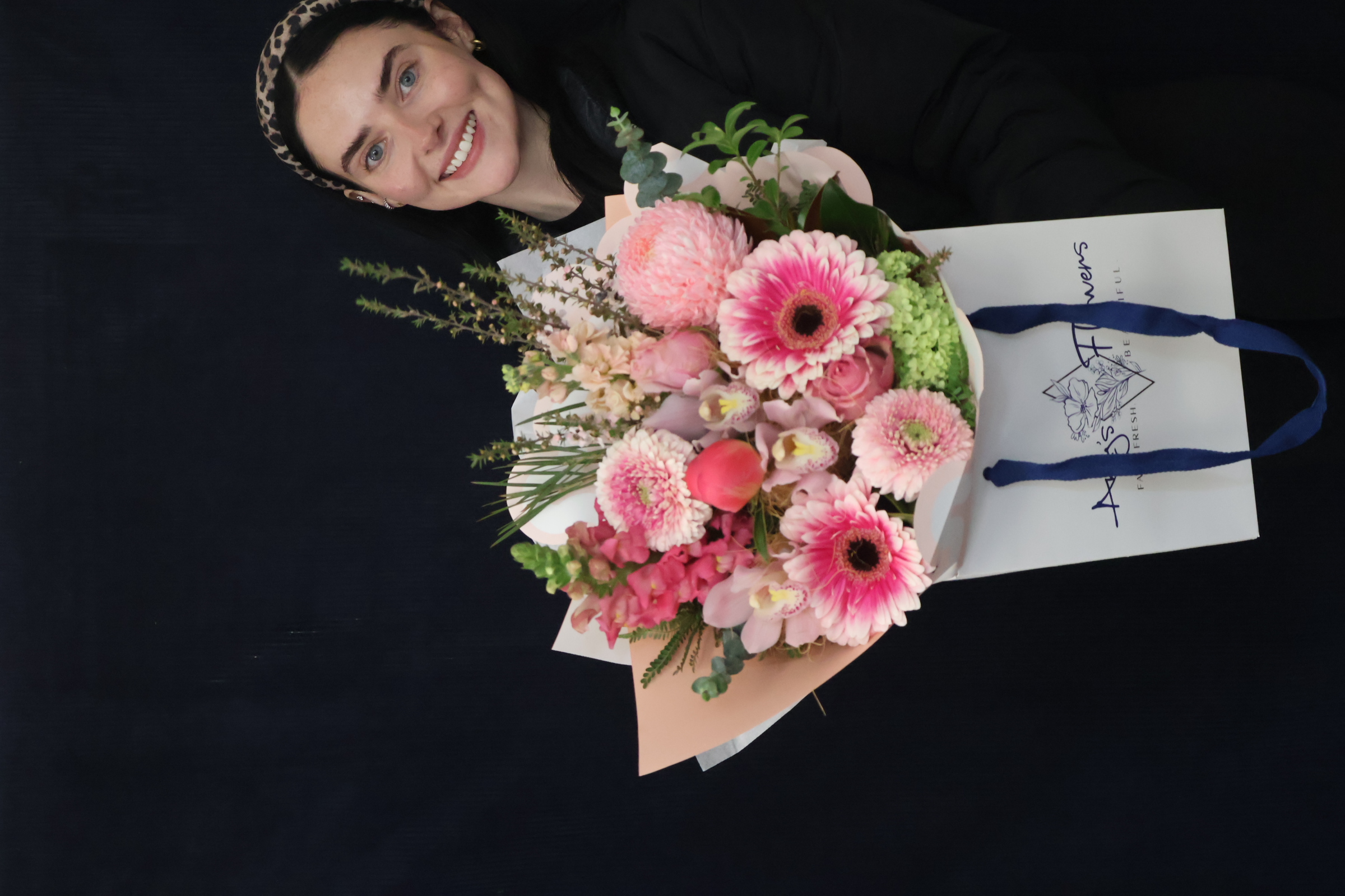 Real Bouquet | Blushcious order made by Amy's Flowers