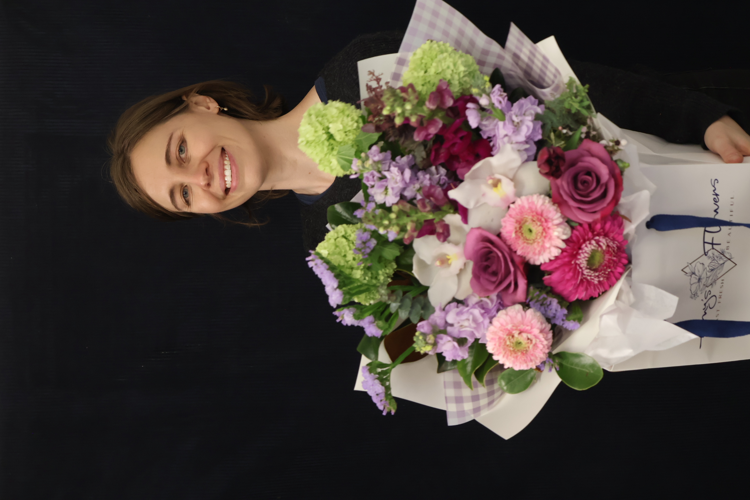Real Bouquet | I Lilac You order made by Amy's Flowers