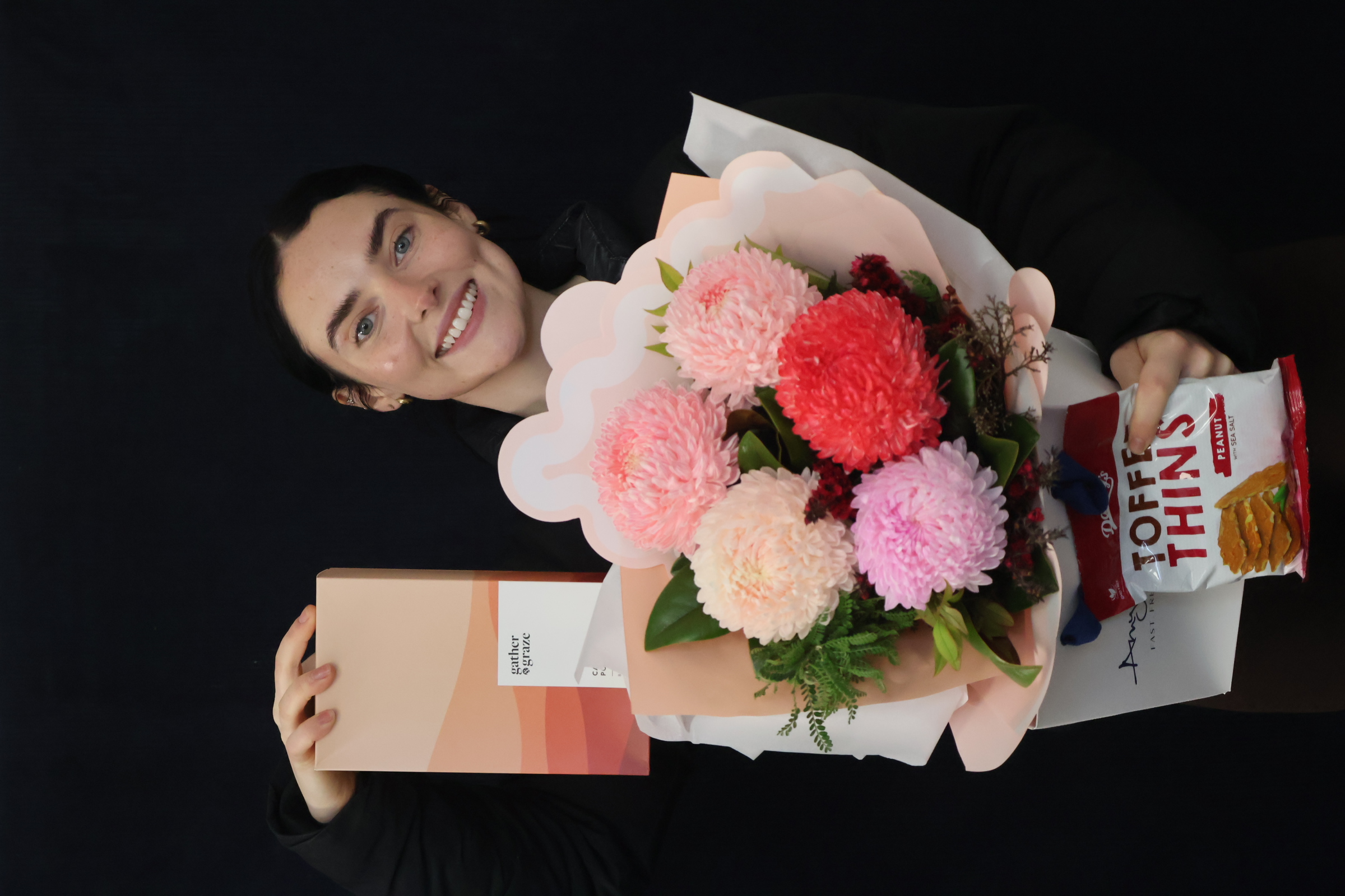 Real Bouquet | You da Pom order made by Amy's Flowers