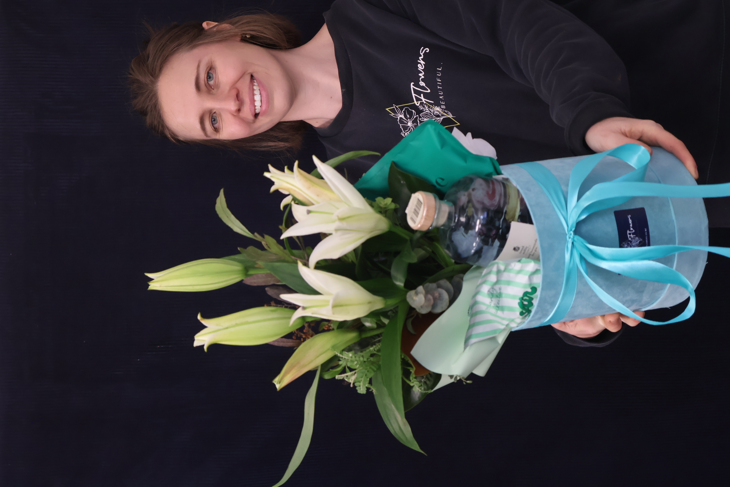 Real Gift Hamper | You're Gin-Credible order made by Amy's Flowers