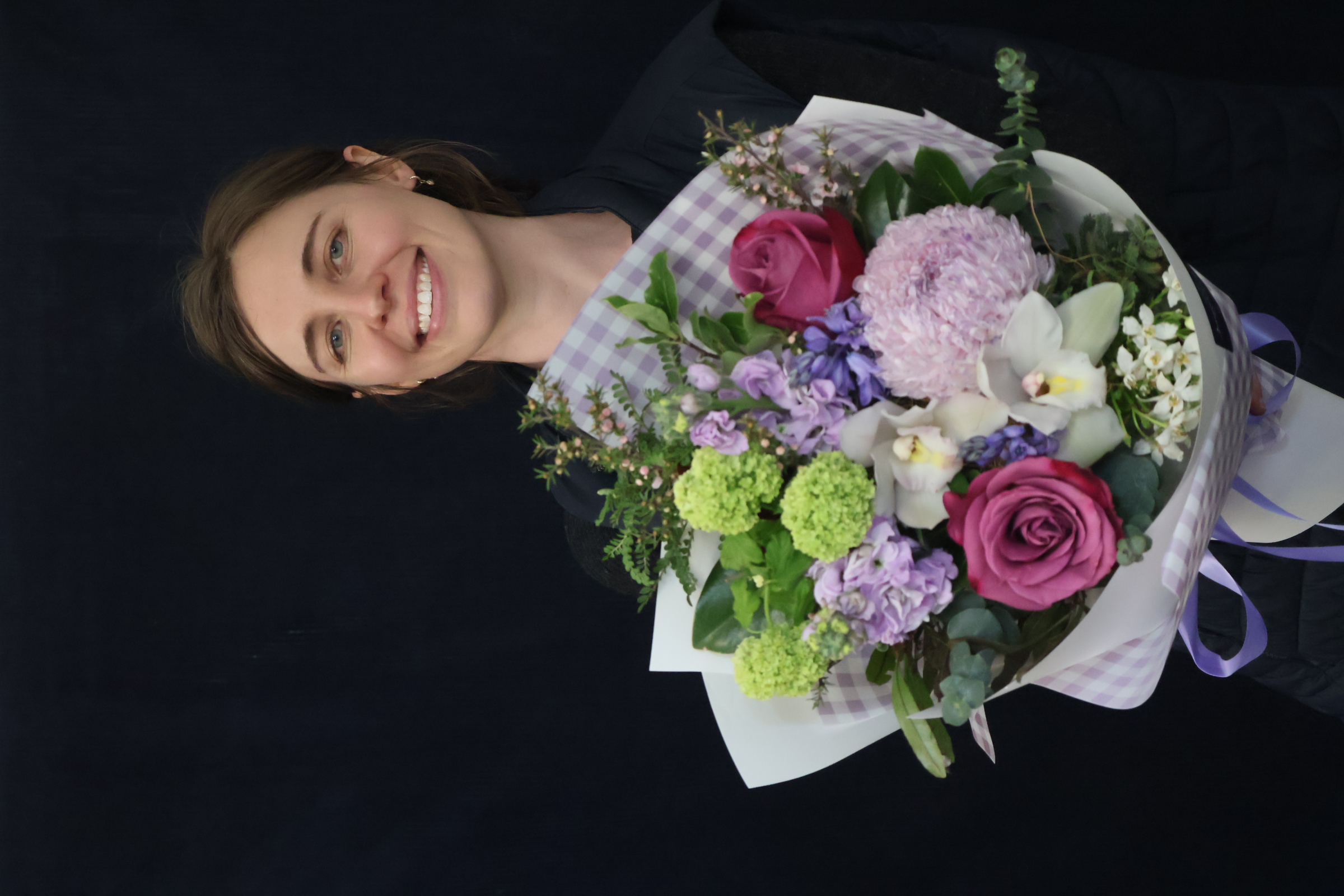Real Bouquet | I Lilac You order made by Amy's Flowers