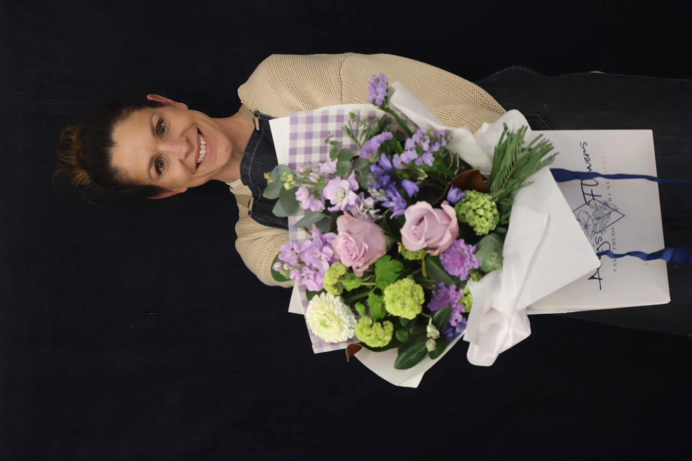 Real Bouquet | I Lilac You order made by Amy's Flowers